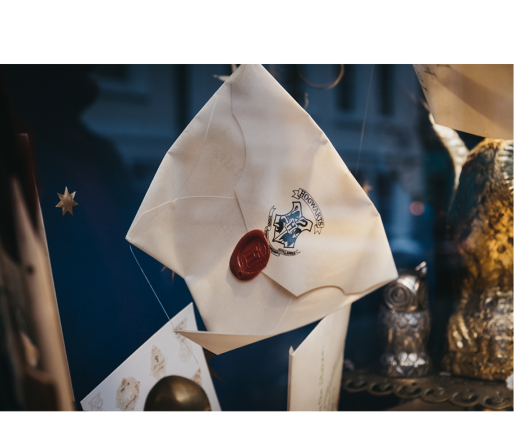 hogwarts invite envelope