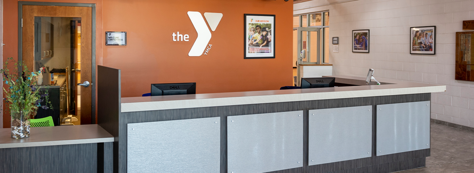 Welcome Center at the Northumberland Family YMCA