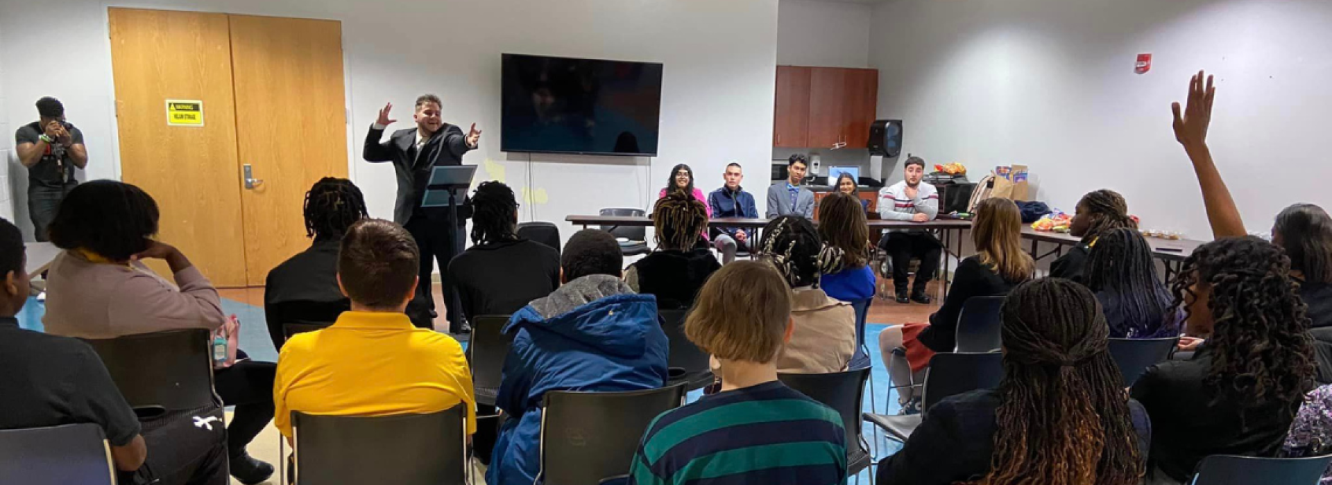 Youth and Government model town hall